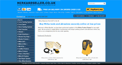 Desktop Screenshot of mirkareseller.co.uk
